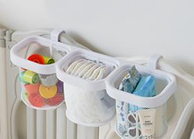 Baby Diaper storage basket hanger 
